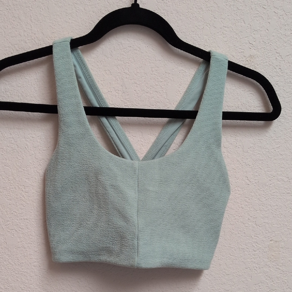 Gymshark Light Green Crop Top